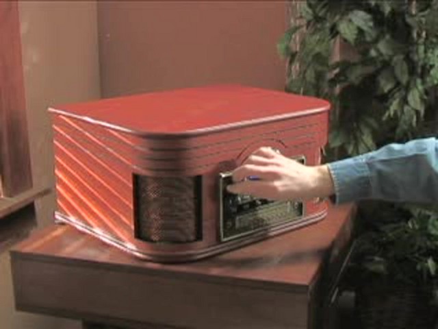 Crosley&reg; Nostalgic CD Recorder / Turntable / Radio / Cassette - image 5 from the video